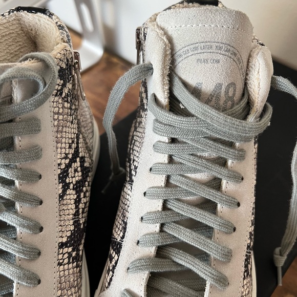 P448 high top size 7 EU37 silver star - Picture 7 of 9